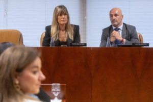 Begoña Gómez denies to the judge that she appropriated a brand that she created and of which she never claimed ownership