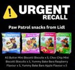 Lidl withdraws all Paw Patrol breakfast bags because they have a link to a pornographic website