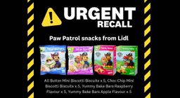 Lidl withdraws all Paw Patrol breakfast bags because they have a link to a pornographic website