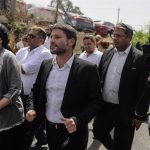 File - Archive image of Israel's Finance Minister, Bezalel Smotrich, with his colleague at the head of National Security, Itamar Ben Gvir