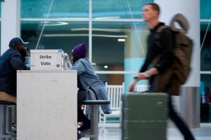 North Carolina airport workers plan to strike during Thanksgiving week