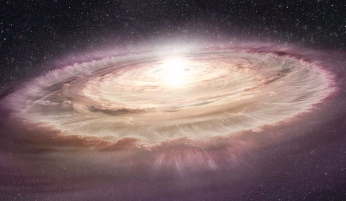 International team of astronomers reveals high-resolution image of protoplanetary disks in extreme environment