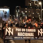 Police charges after a demonstration with Nazi salutes and fascist chants in Ferraz