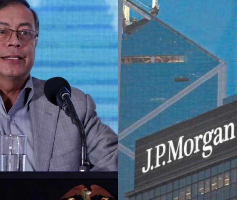 President Petro accuses JP Morgan of 'financially cornering' the country