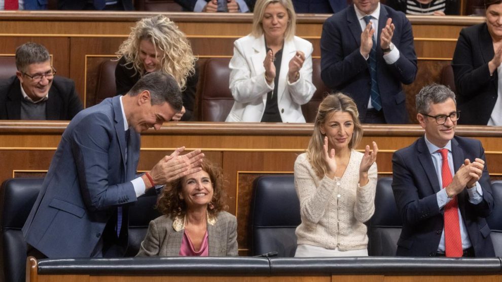 Sánchez gets the Budgets back on track with a key parliamentary victory marred by Aldama