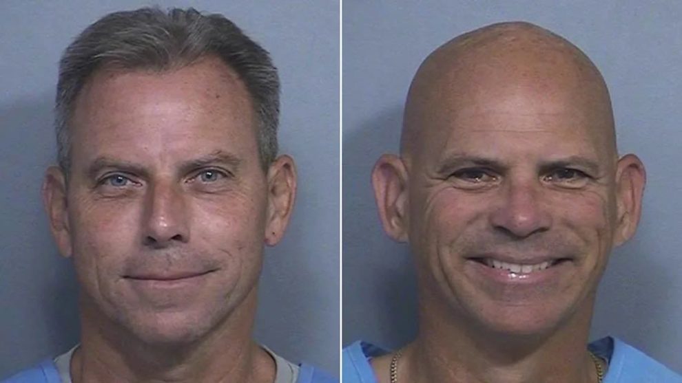 Erik Menendez, left, and Lyle Menendez. California Department of Corrections