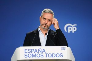 The PP supports the management of the DANA of the Generalitat: "We are with President Mazón"