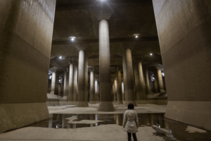 Tokyo Underground Cathedral: the monumental structure that protects the city from floods