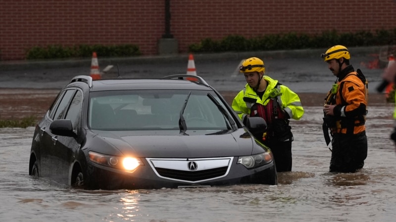 Winter storms and rain hit the US; new system expected for Thanksgiving