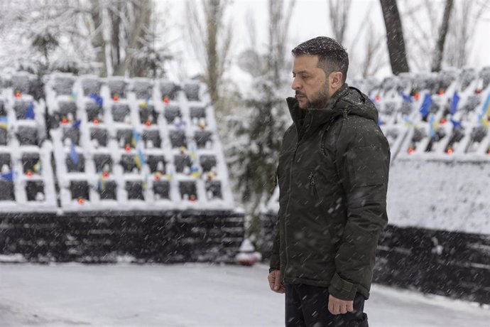 Ukrainian President Volodymyr Zelensky