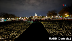 FILE - Vigil to remember victims of drunk driving in Washington DC seeks to draw attention to the implementation of the HALT law that requires the installation of new technology in automobile manufacturing. Photo: Courtesy MADD