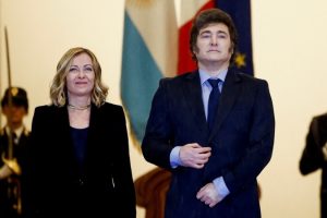 Argentine President Javier Milei receives Italian nationality during visit to Rome: source