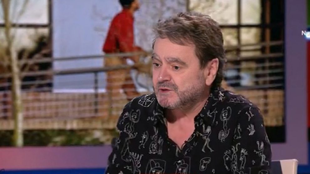 Screenshot of journalist Paco Jiménez in a Zapeando video.