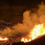 Hawaii's Kilauea Volcano Erupts, Ejecting Columns of Lava