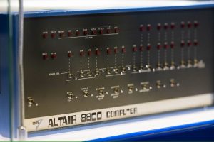 Altair 8800 computer with Intel 8080 processor