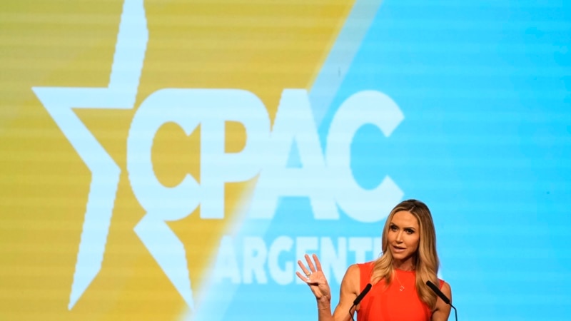 Lara Trump gives an example to the Milei government at a summit of conservative leaders