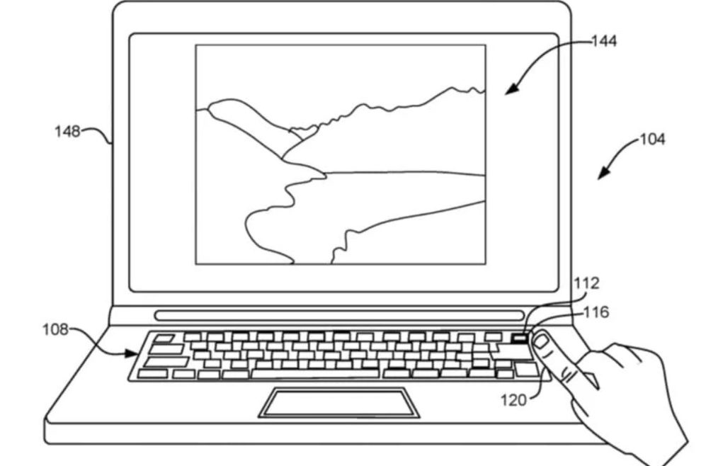 Microsoft is thinking about a power button for laptops with an integrated fingerprint sensor