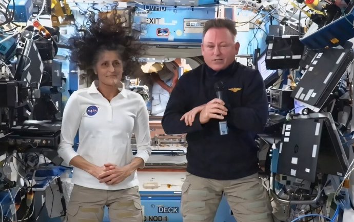 Sunita Williams and Butch Wilmore