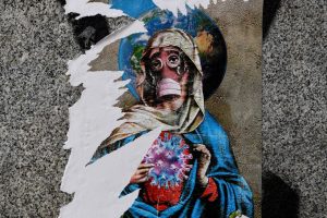 Different images confirm the genius of street art during the coronavirus confinement in cities as diverse as Los Angeles, Hong Kong or London.