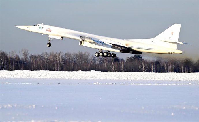 Archive - Russian strategic bomber aircraft model Tu-22