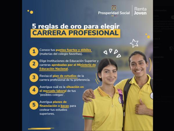 The 5 golden rules for choosing a career in Colombia