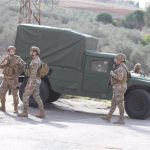 KHIAM, Dec. 12, 2024 -- Lebanese troops are seen during their advance to Khiam, Lebanon, Dec. 11, 2024. Lebanese army units, accompanied by the United Nations peacekeepers, deployed Wednesday afternoon to five positions around Khiam, a town in the easter