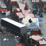 Archive image of the jihadist attack committed in 2016 by a Tunisian at a Christmas market in Berlin.