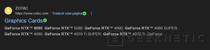 Geeknetic The NVIDIA RTX 5090 will have 32 GB GDDR7 according to a leak on the Zotac 1 website