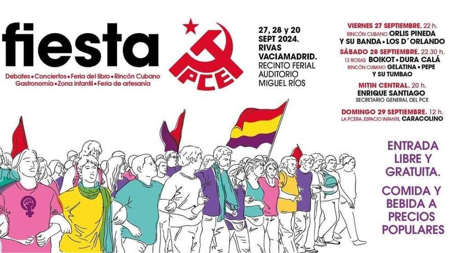 The annual party of the PCE will bring together Sumar and Podemos in a debate on alliances in the alternative left