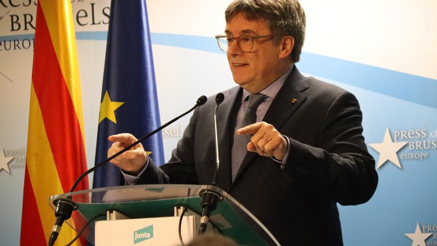 Puigdemont asks Sánchez to submit to a question of confidence in Congress: "Not trustworthy"