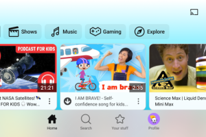 YouTube Kids modernizes and launches a new look