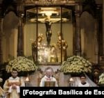 The Basilica of Esquipulas, in Guatemala, protects the venerated image of the Black Christ. [Fotografía Basílica de Esquipulas]