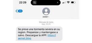 Fake SMS from AEMET: how this phishing deception works and how to avoid it