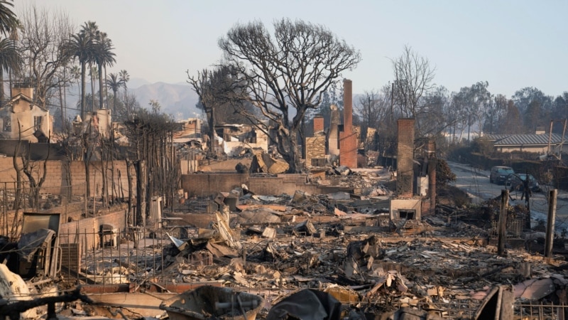 Firefighters hope for respite from ferocious winds fueling fires in Los Angeles