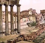 Rome, 1890: the decadent splendor of the Italian capital, in full color photos