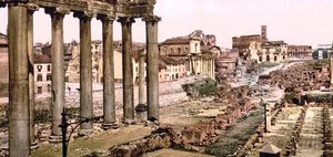 Rome, 1890: the decadent splendor of the Italian capital, in full color photos