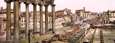 Rome, 1890: the decadent splendor of the Italian capital, in full color photos