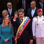 How did the world react to the inauguration of Nicolás Maduro?