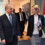 The High Representative of the EU for Foreign Policy, Kaja Kallas, receives the Prime Minister of the Palestinian Authority, Mohamed Mustafa, in Brussels