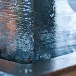 Ice sample melting during ongoing chemical analyzes of ice cores at the Desert Research Institute