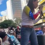 María Corina Machado was “forcibly detained” and released in Caracas, the government calls it a “show”