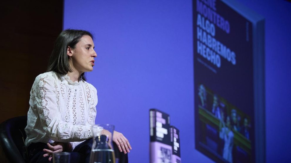 Podemos is reinforced around the figure of Irene Montero