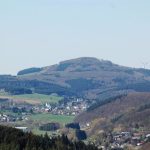 Mount Errersberg in the Eifel mountains of Germany