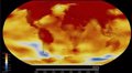 The Earth, halfway to equaling the heat of the Pliocene in just 150 years