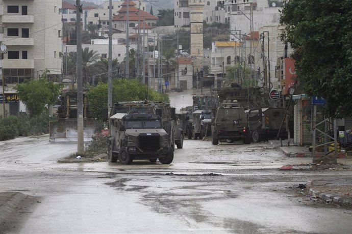 Archive image of the Israeli Army in Tulkarem (West Bank)