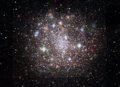 The birth of a super star cluster is observed in the neighboring galaxy