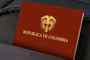 Colombian passport