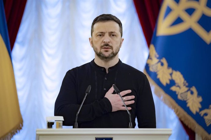 Ukrainian President Volodymyr Zelensky